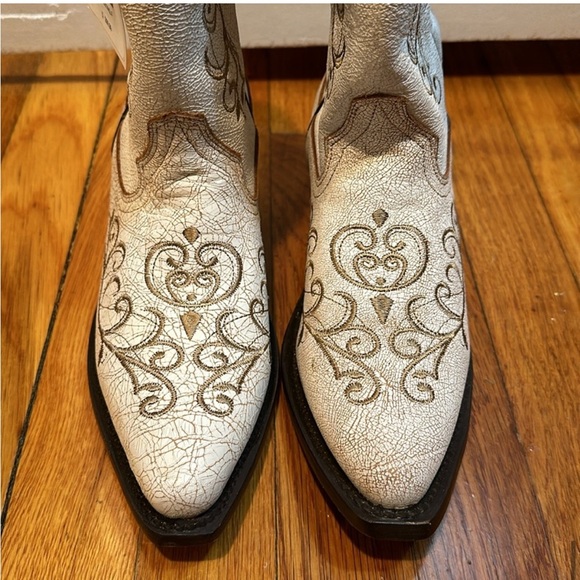 J.B. Dillon Stoney Clover Lane Authentictic Cowboy Boots Made in Mexico - Picture 3 of 6